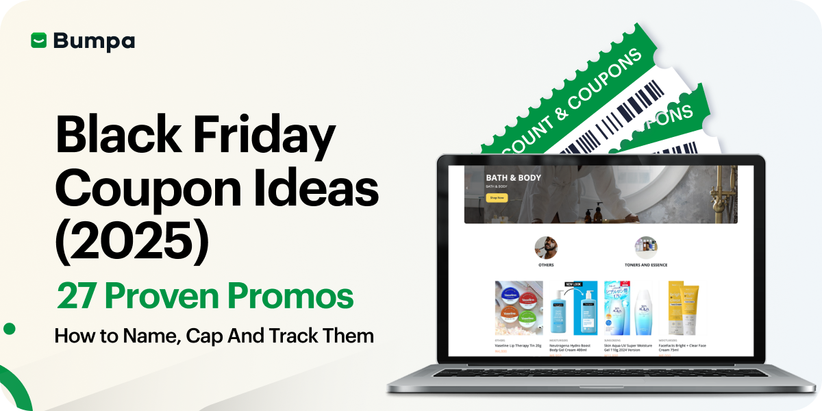 Black Friday Coupon Code Ideas 2025 — Bumpa blog cover