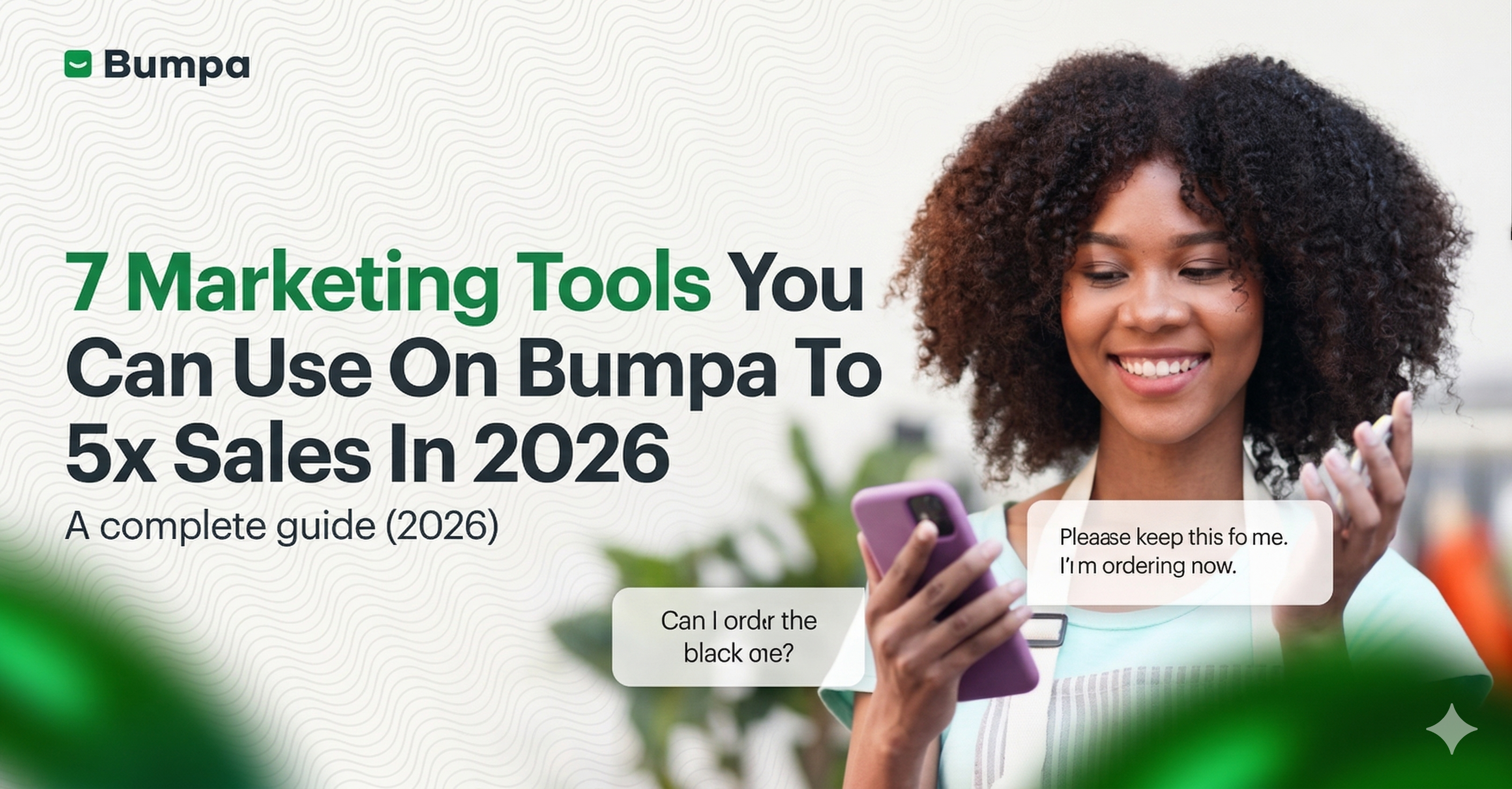 7 Marketing Tools on Bumpa to 5x Sales — Bumpa blog cover