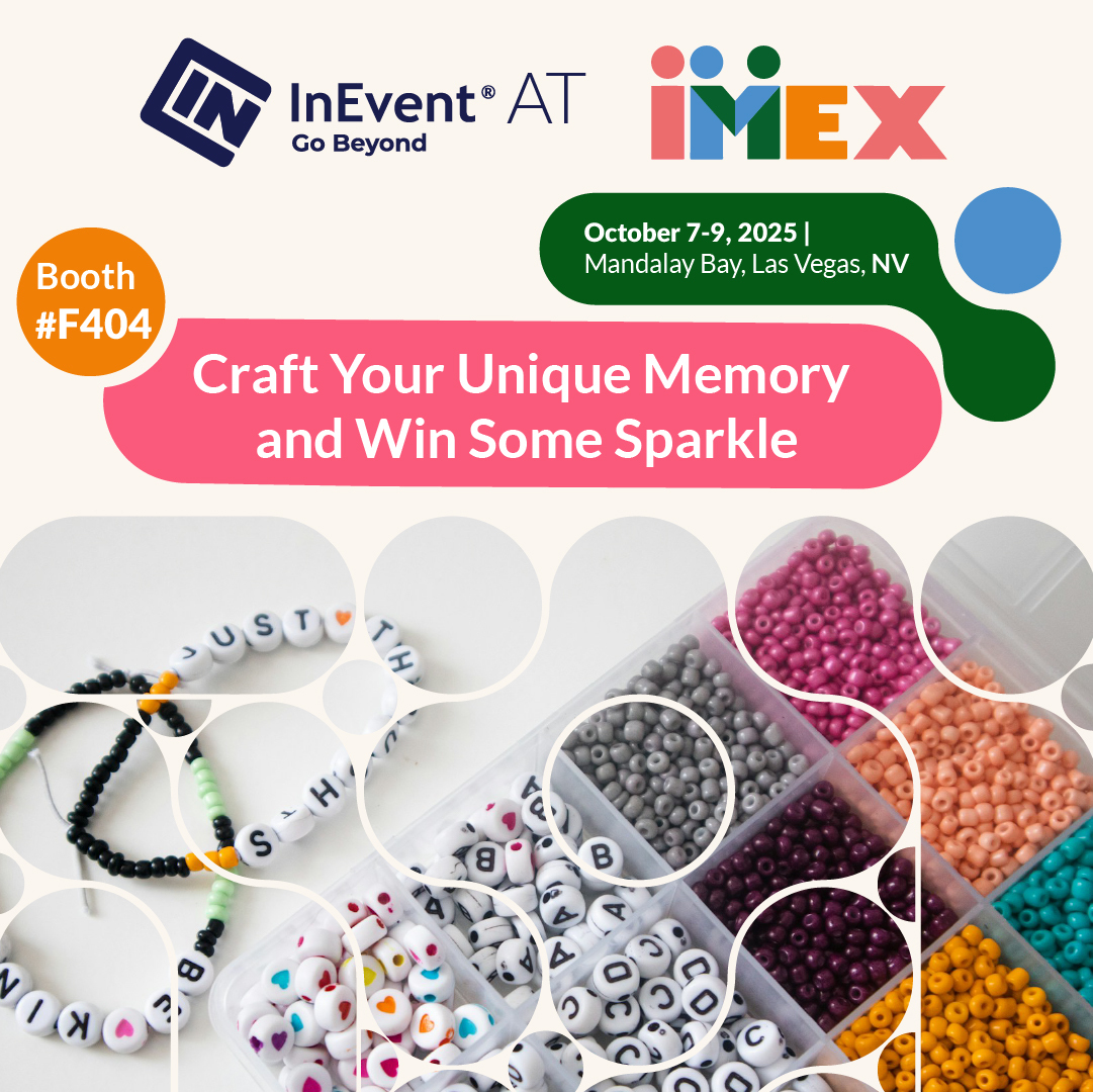 InEvent at IMEX — Craft Your Unique Memory and Win Some Sparkle
