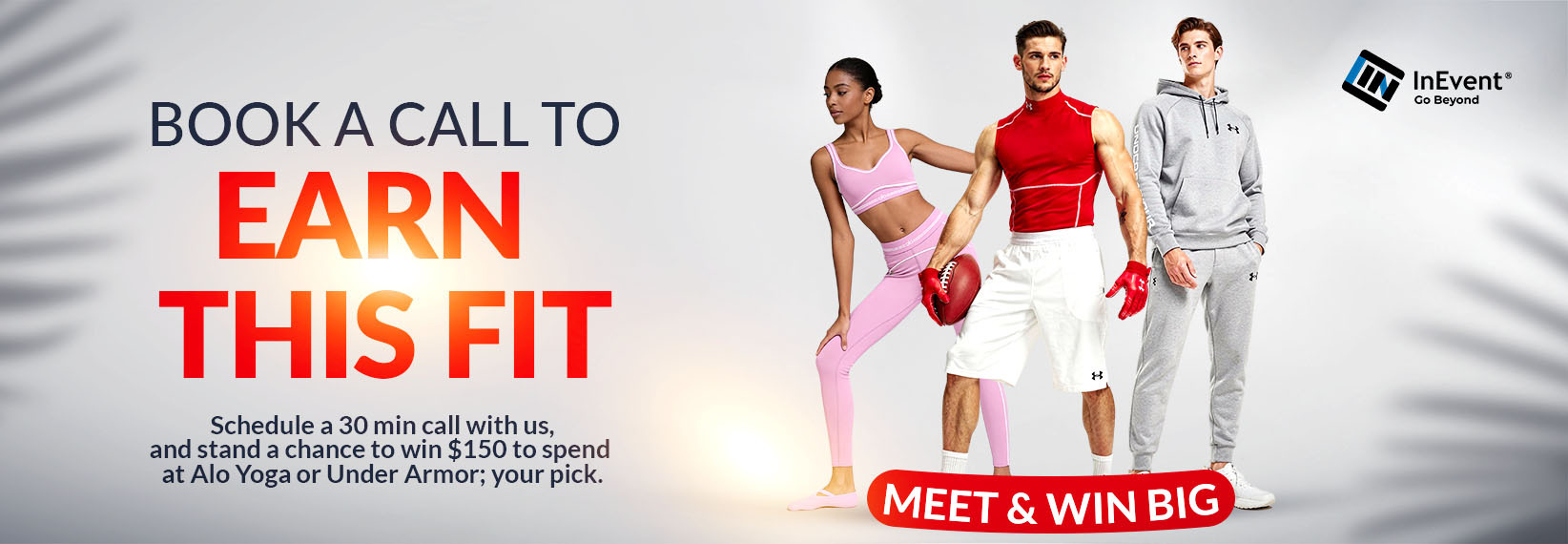 Book a call to earn this fit athletes giveaway banner